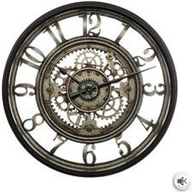 Pendule murale avec mécanisme apparent D 51 cm