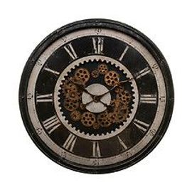 Grande Pendule murale style Rétro et Vintage D 76 cm
