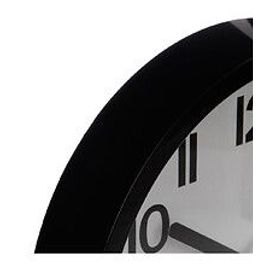 Pendule murale moderne Noir D 22 cm