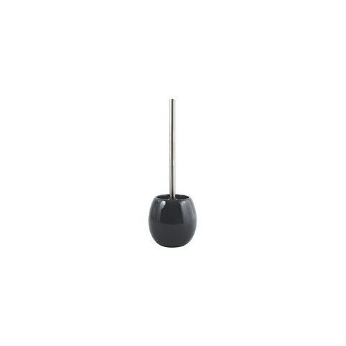 MSV Brosse Wc avec support Céramique Gris