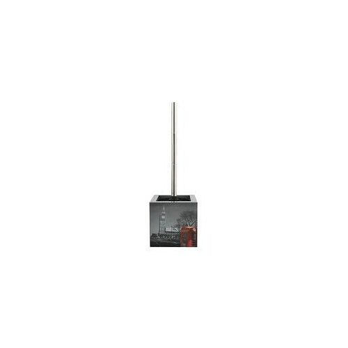 MSV Brosse Wc avec support MDF et Inox Londres Gris