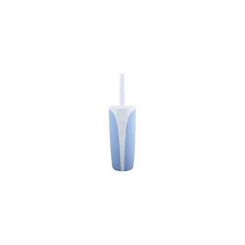 MSV Brosse Wc avec support Polyresine Kandy  Bleu Pastel
