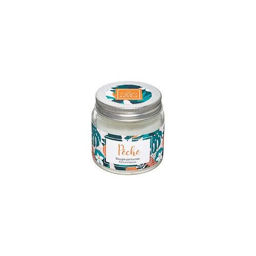 Bougie parfumée Pêche Pot en verre avec couvercle 65 G