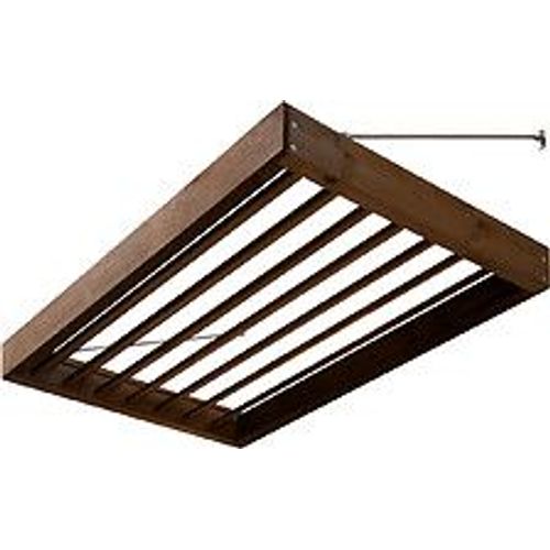 Auvent En Sapin Epicea Autoclave Classe 3 - 120x80x43cm