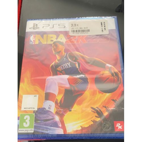 Jeux ps5 nba 2k 23