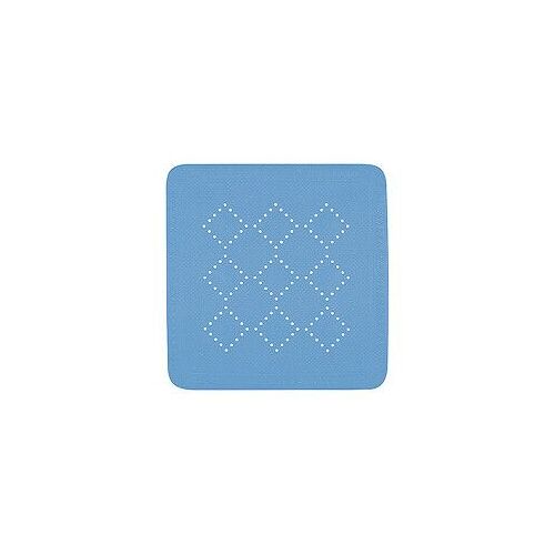 Spirella Tapis Fond de douche PVC ALASKA 55x55cm Bleu Bermuda