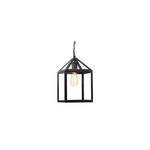 Lampe ? Suspension D'ext?Rieur Industrielle Noire - Amsterdam