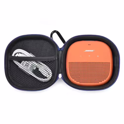 Étui de Voyage Rigide - Housse Cas pour Bose soundlink Micro Bluetooth Enceintes - Bleu