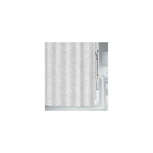 Spirella Rideau de douche Polyester PEER 240x180cm Blanc