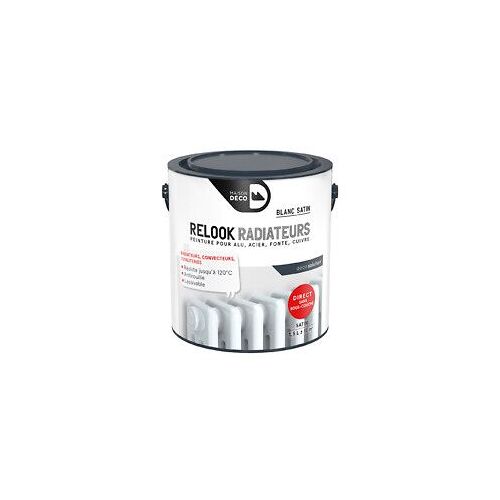 Peinture relook radiateurs blanc satin? 1.5 l