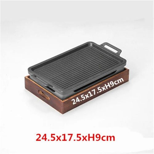 Barbecue portable sans fumée,four à charbon de bois coréen et japonais,cuisinière domestique,table de barbecue antiarina - Type 24.5x17.5xH9cm #B