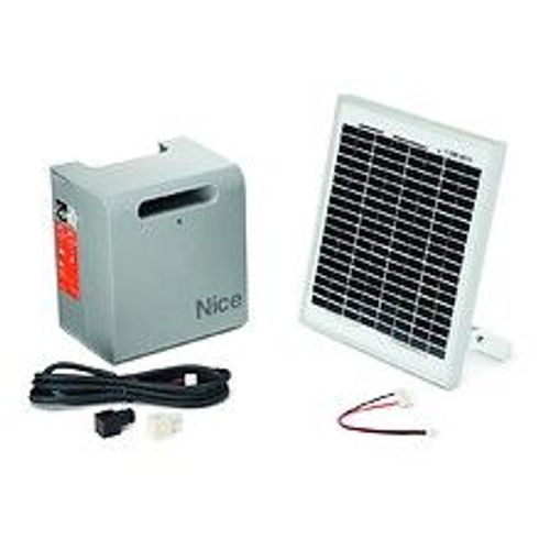 Kit d'alimentation solaire pour motorisation de portail - Nice Home