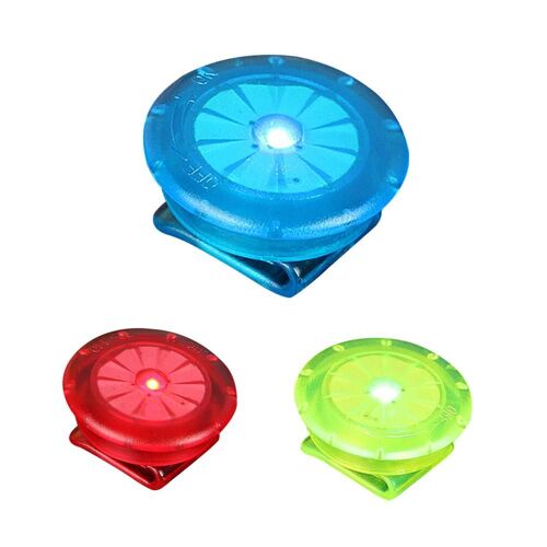Mini Lumière Led Imperméable Pour Chaussures, 3 Couleurs, 1 Pièce, Clip Lumineux, Pour Sport De Plein Air, Course, Afety
