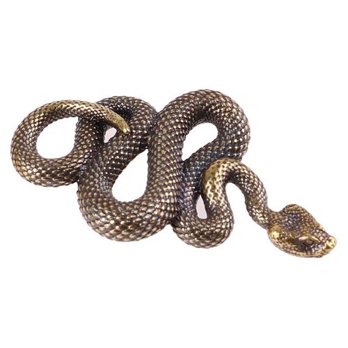 Porte-Clé En Laiton, Serpent, Boa, Cuivre, Voiture, Mini, Artisanat De Décoration Pour La Maison