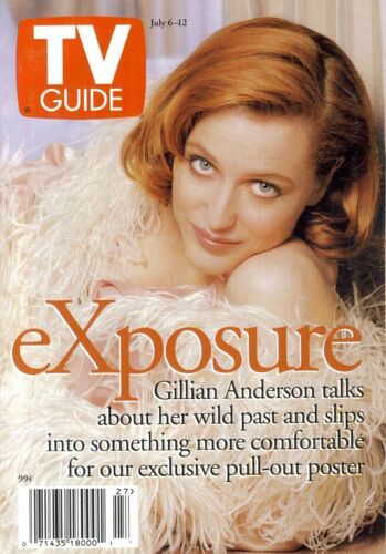 Tv Guide - Gillian Anderson - The X-Files 1 
