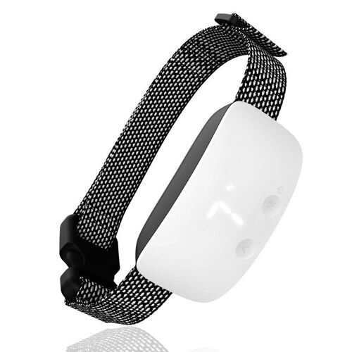 Blanche - Collier'entraînement Pour Chiens, Anti Aboiement, Anti Aboiement, Durable, Fournitures'entraînement Pour Animaux De Compagnie