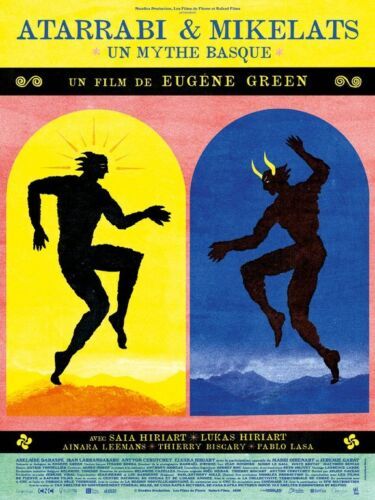 Atarrabi Et Mikelats : Un Mythe Basque - Véritable Affiche De Cinéma Pliée - Format 40x60 Cm - De Eugène Green Avec Saia Hiriart, Lukas Hiriart, Ainara Leemans - 2020