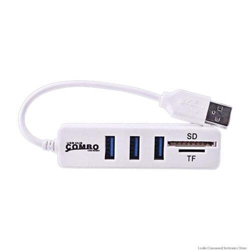 Séparateur USB 2.0 universel multi-hub, haute vitesse, 3/6 Ports, lecteur de carte SD, 2.0 Hab TF, tout-en-un pour PC, accessoires d'ordinateur