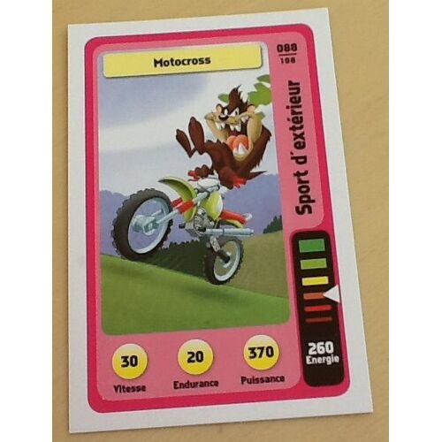 Carte De Jeu Looney Tunes Auchan N° 88