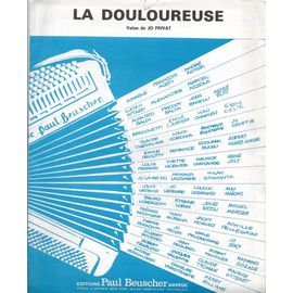 La Douloureuse - Valse De Jo Privat - Piano Ou Accordeon