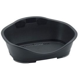 Corbeille Plastique Pour Chien Sleeper 55 Cm Noir