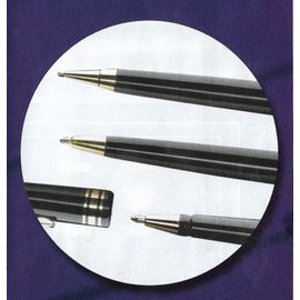 Parure De 3 Stylo '' Trio Classique '' & Etui Velours Assorti