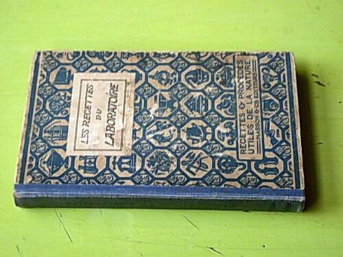 Les Recettes Du Laboratoire