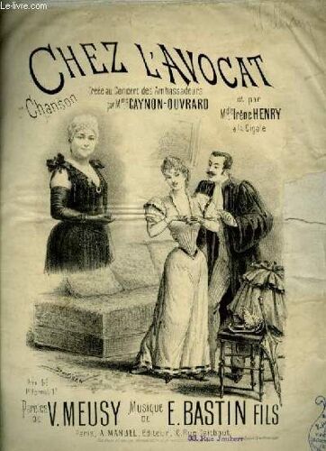 Chez L'avocat - Chanson Pour Piano.