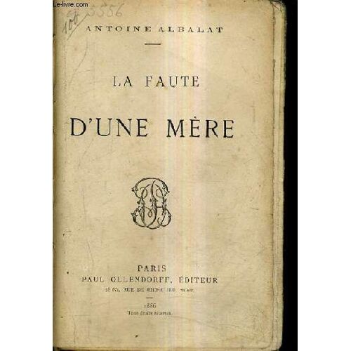 La Faute D'une Mere.