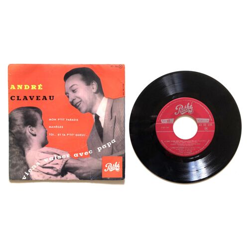 45 Tours. André Claveau Viens Valser Avec Papa