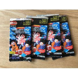 4 Boosters Packs Dragon Ball Z Série 3 Hero Collection Artbox Dbz