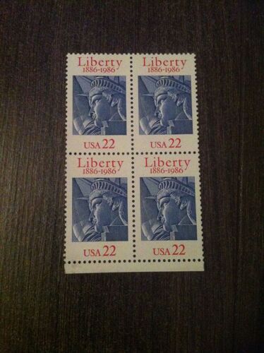 Timbres Usa Liberty 1886-1986 - Émission Commune