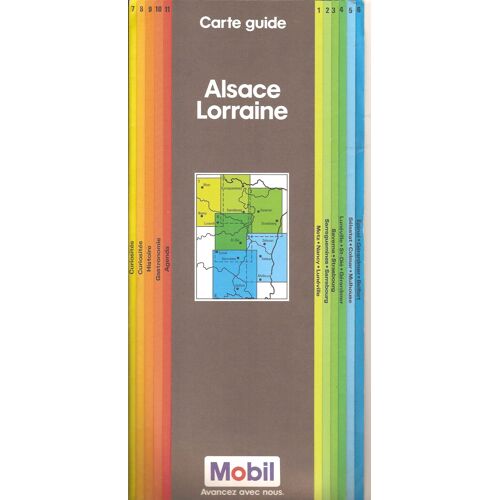 Carte Guide Mobil Alsace Lorraine