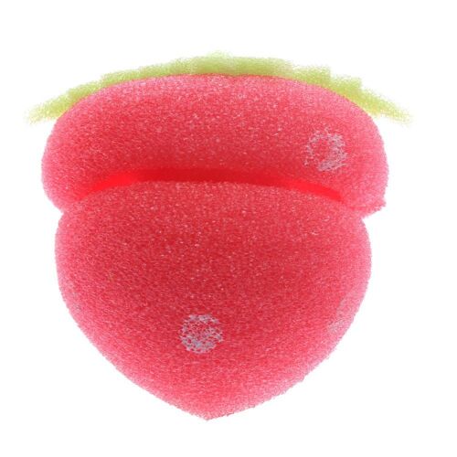 Boules De Fraises Pour Filles, 12 Pièces, Soins Capillaires, Bigoudis En Éponge Douce, Bricolage, Outil De Maquillage Et De Coiffure