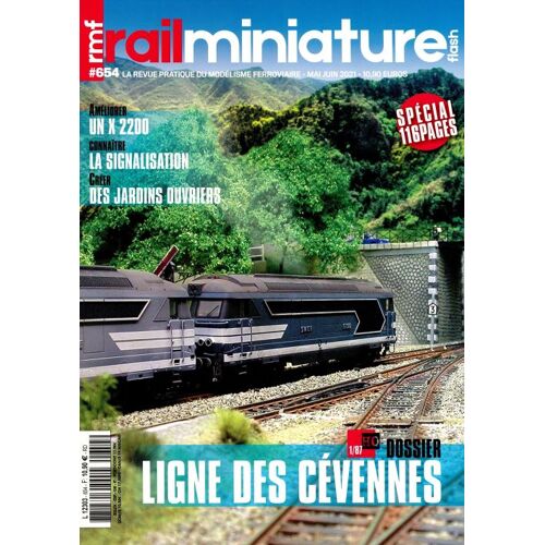 Rmf - Rail Miniature Flash 654 Dossier Ligne Des Cevennes