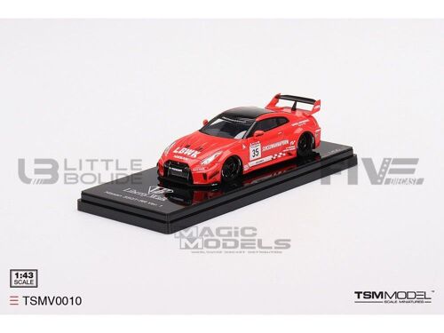 Truescale Miniatures 1/43 - Tsmv0010 - Nissan Gt 35gt-Rr Ver.1 - Lb-Silhouette Works-Truescale Miniatures