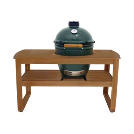 Support barbecue BIG GREEN EGG eucalyptus XLarge sans roue