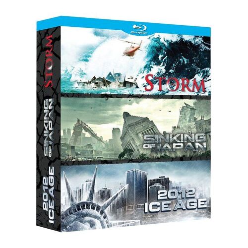 Catastrophe : The Storm + Sinking Of Japan + 2012 : Ice Age - Pack - Blu-Ray