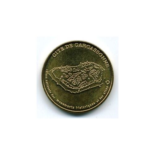 Monnaie De Paris Cité De Carcassonne 2004 Finition Or Rare Épuisée