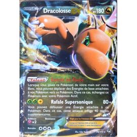 Carte Pokémon 74/111 Dracolosse-Ex 180 Pv Ultra Rare Xy Poings Furieux Neuf Fr