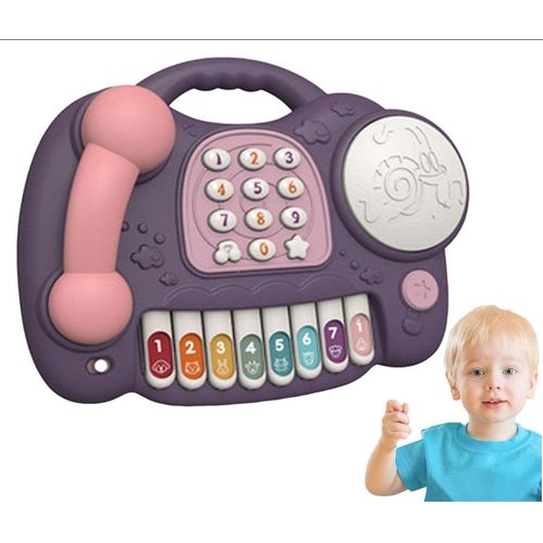 Piano Jouet pour Tout-Petits,Jouets musicaux pour bébé avec lumières | Jouets musicaux électroniques pour bébé, Clavier Piano pour bébé, Jouets éducatifs pour garçons Filles