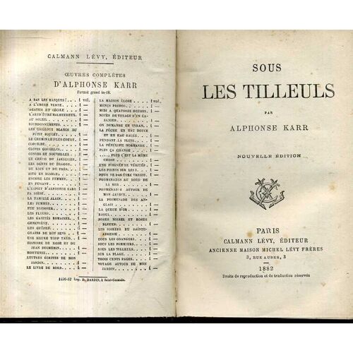 Sous Les Tilleuls.