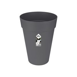 Pot De Fleur Rond Loft Urban High Ø 35 X H.45 Cm - Anthracite