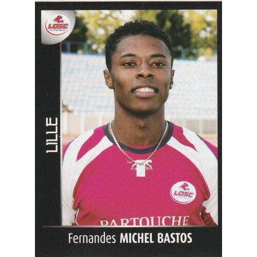 N° 144 - Stickers Image Panini - Foot 2008 - Fernandes Michel Bastos - Losc Lille