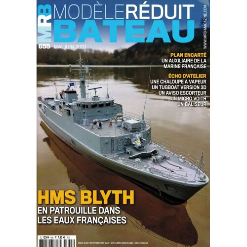 Mrb - Le Modele Reduit De Bateaux 655 Hms Blyth En Patrouille Dans Les Eaux Francaises