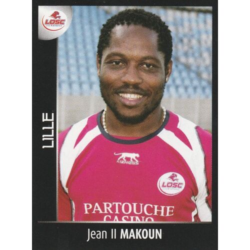 N° 148 - Stickers Image Panini - Foot 2008 - Jean Ii Makoun - Losc Lille