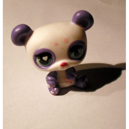 Petshop Panda Blanc Et Violet #558