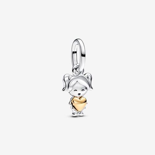 Pandora Charm Pendant Fille Heureuse