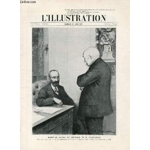 L Illustration Journal Universel N° 3357 - Gravures: Marcellin Albert En Présence De M.Clémenceau Par L.Sabattier - Le Dimanche De Marelin Albert À Paris (23 Juin) - Ll.Mm Le Roi & La Reine De(...)