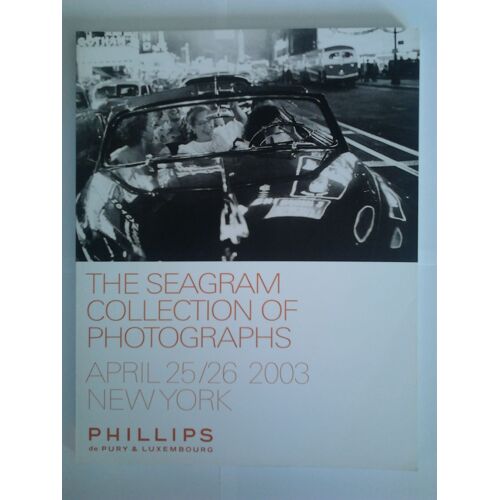 The Seagram Collection Of Photographs April 25/26 2003 New-York